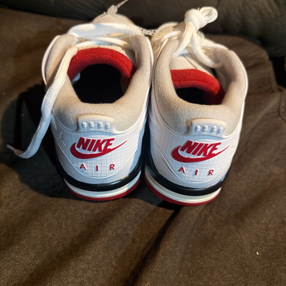 Mens Size 10.5 Nike Air Jordan 4 RM Fire red Basketball Shoes NWOT - Picture 4 of 7